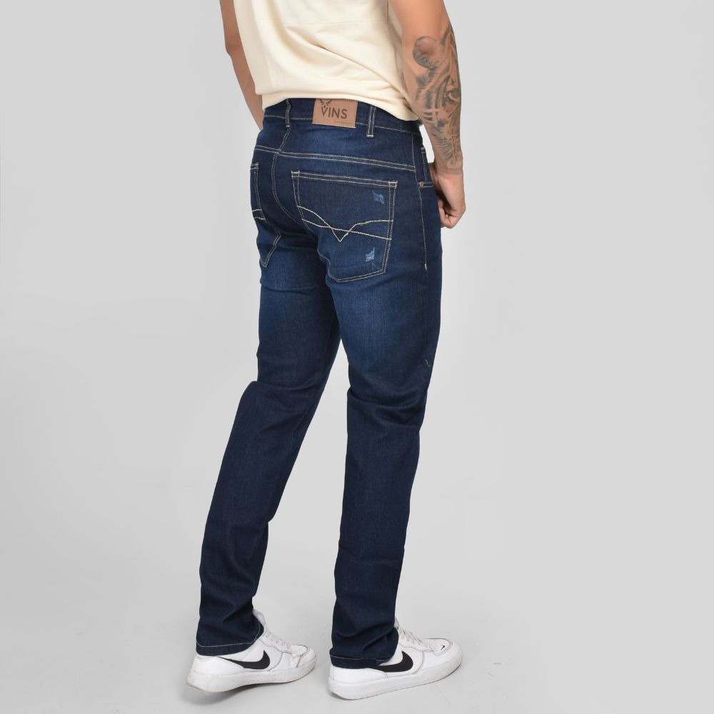 Pantalón Jean Azul Oscuro VINS 01-002