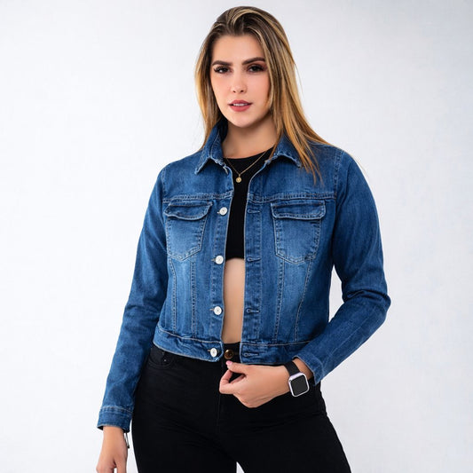 Chaqueta Stretch Clásica Dama M1 Tono Medio