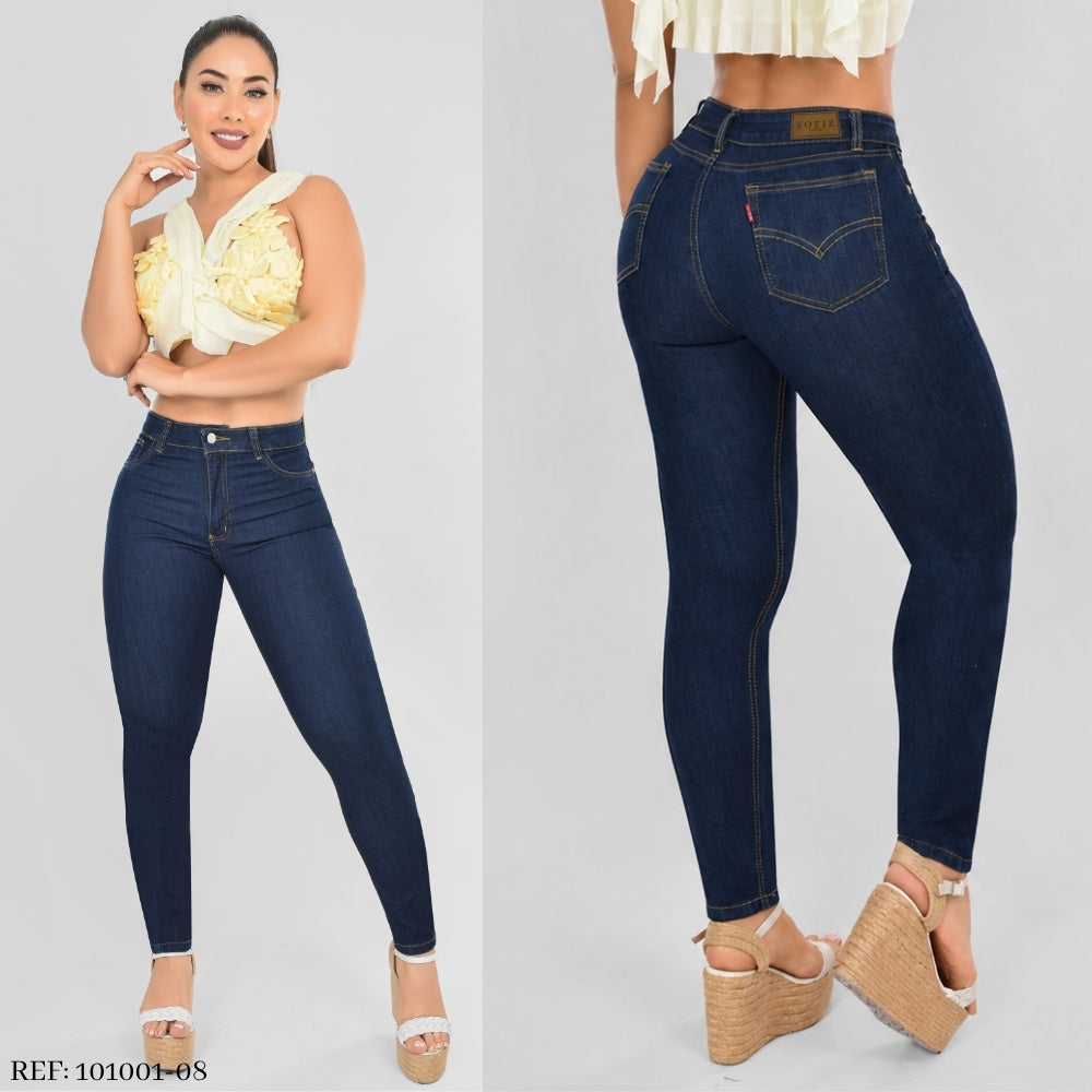 Pantalón Skinny WorkLine Petrolizado