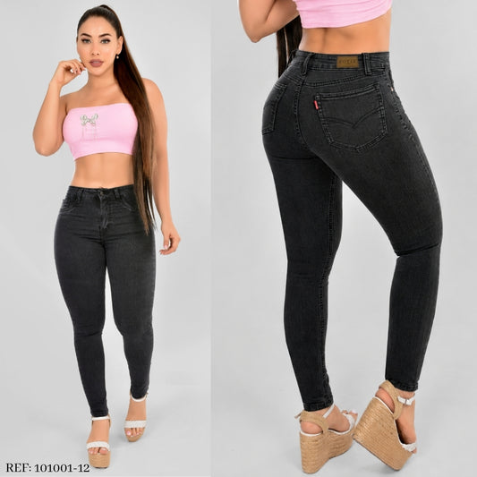 Pantalón Skinny WorkLine Humo