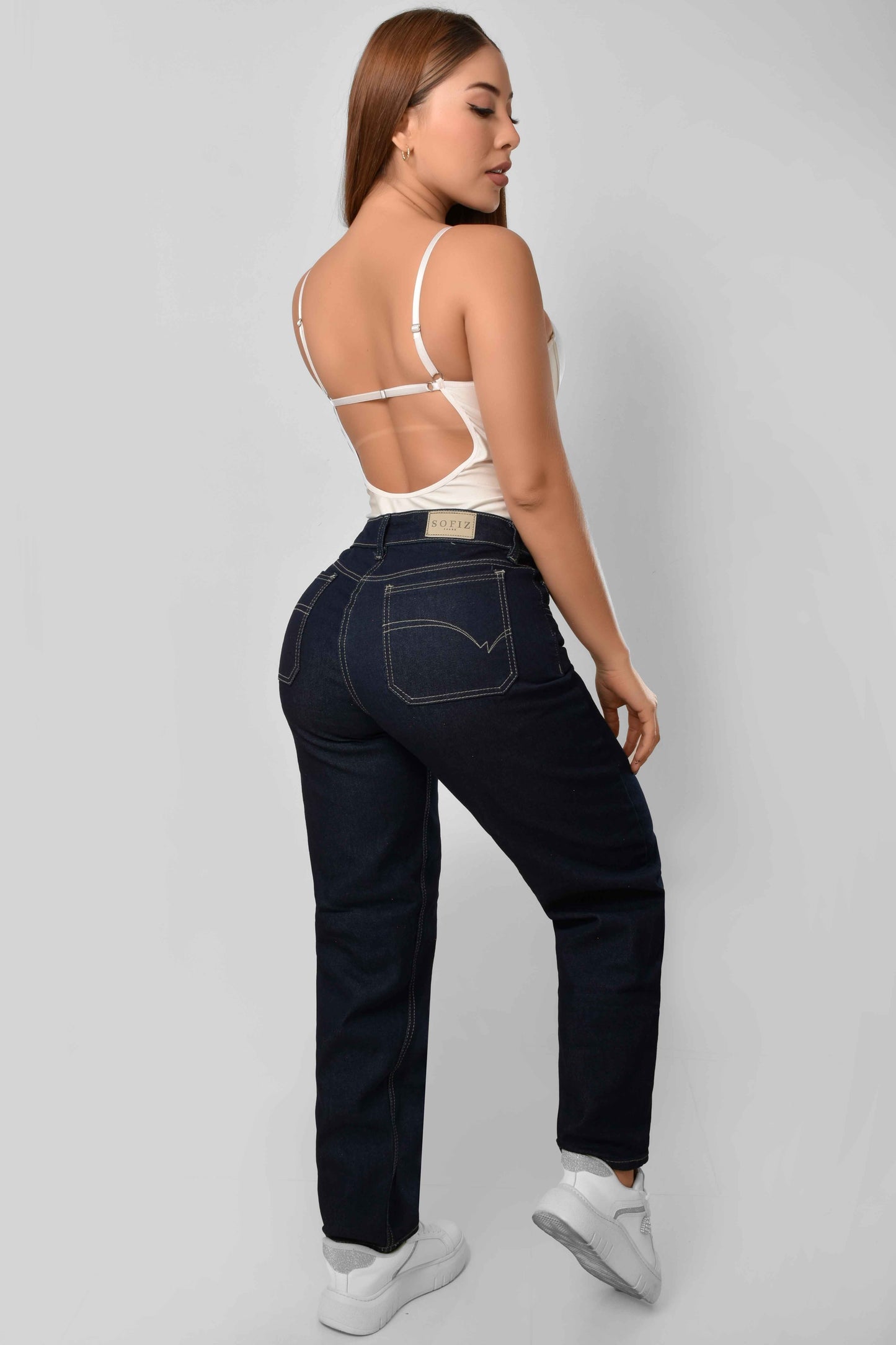 Pantalón Semirrígido Boyfriend Petrolizado