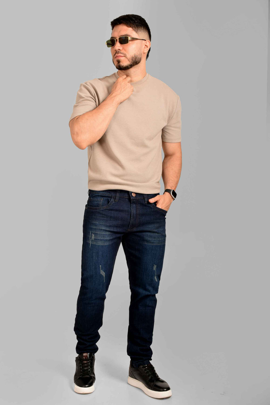 Pantalón Stretch Vins Oscuro
