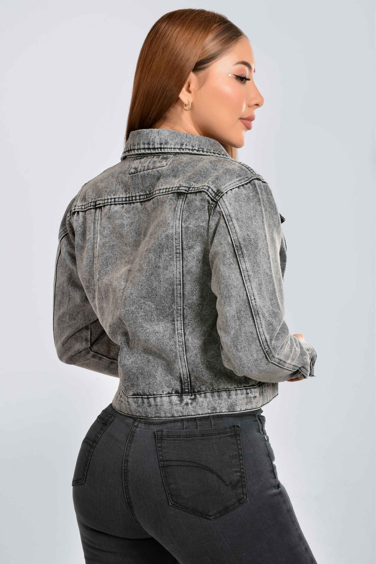Chaqueta Rígida Clásica M8 Gris