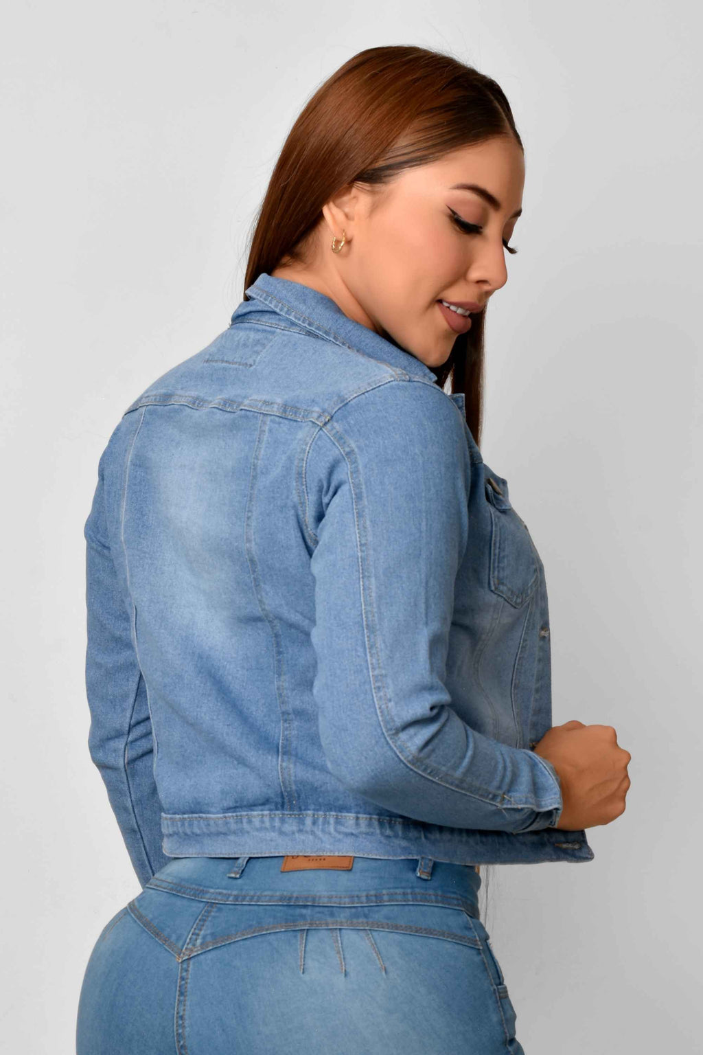 Chaqueta Stretch Clásica Dama M6 Tono Claro