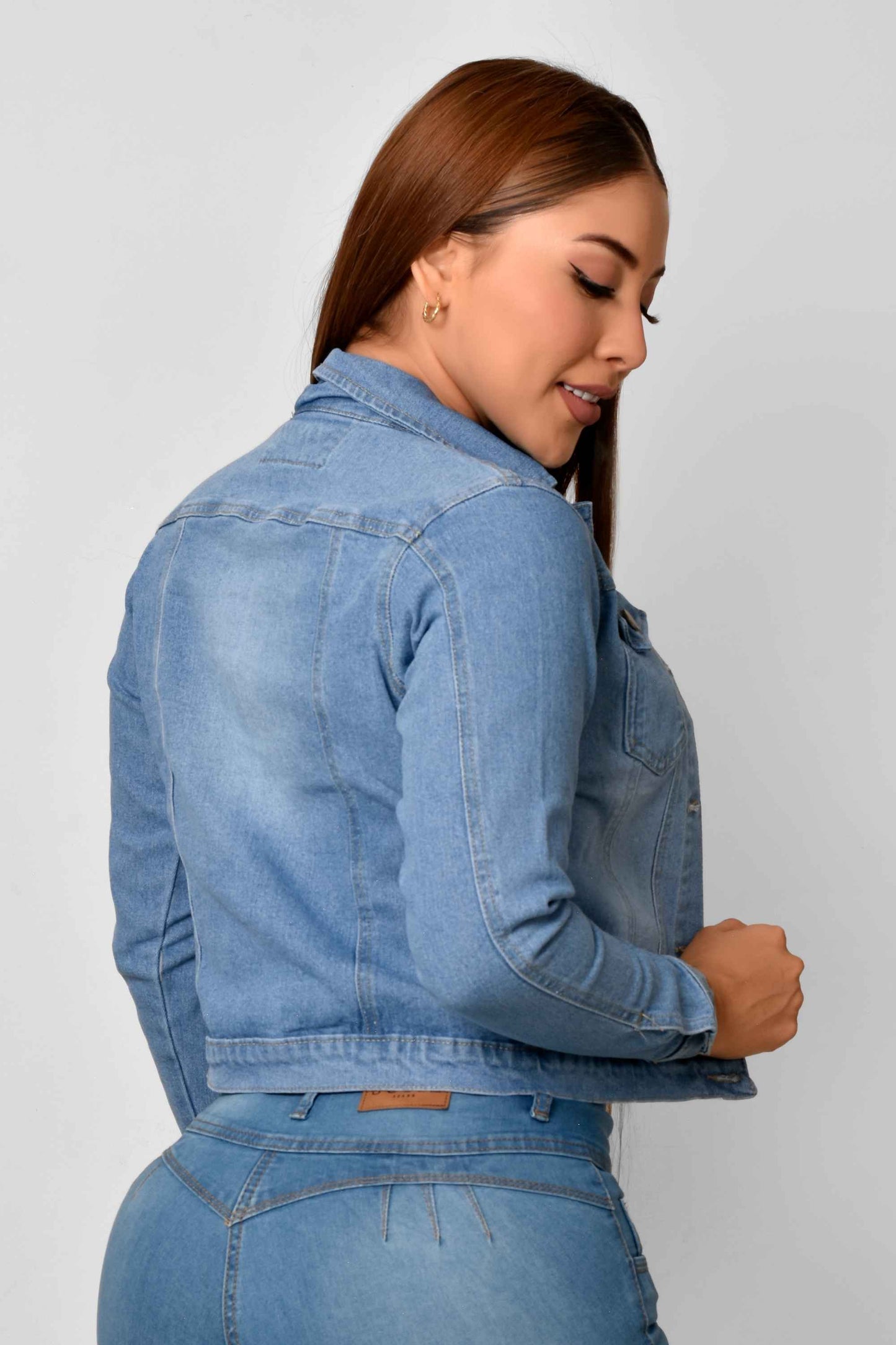 Chaqueta Stretch Clásica Dama M6 Tono Claro