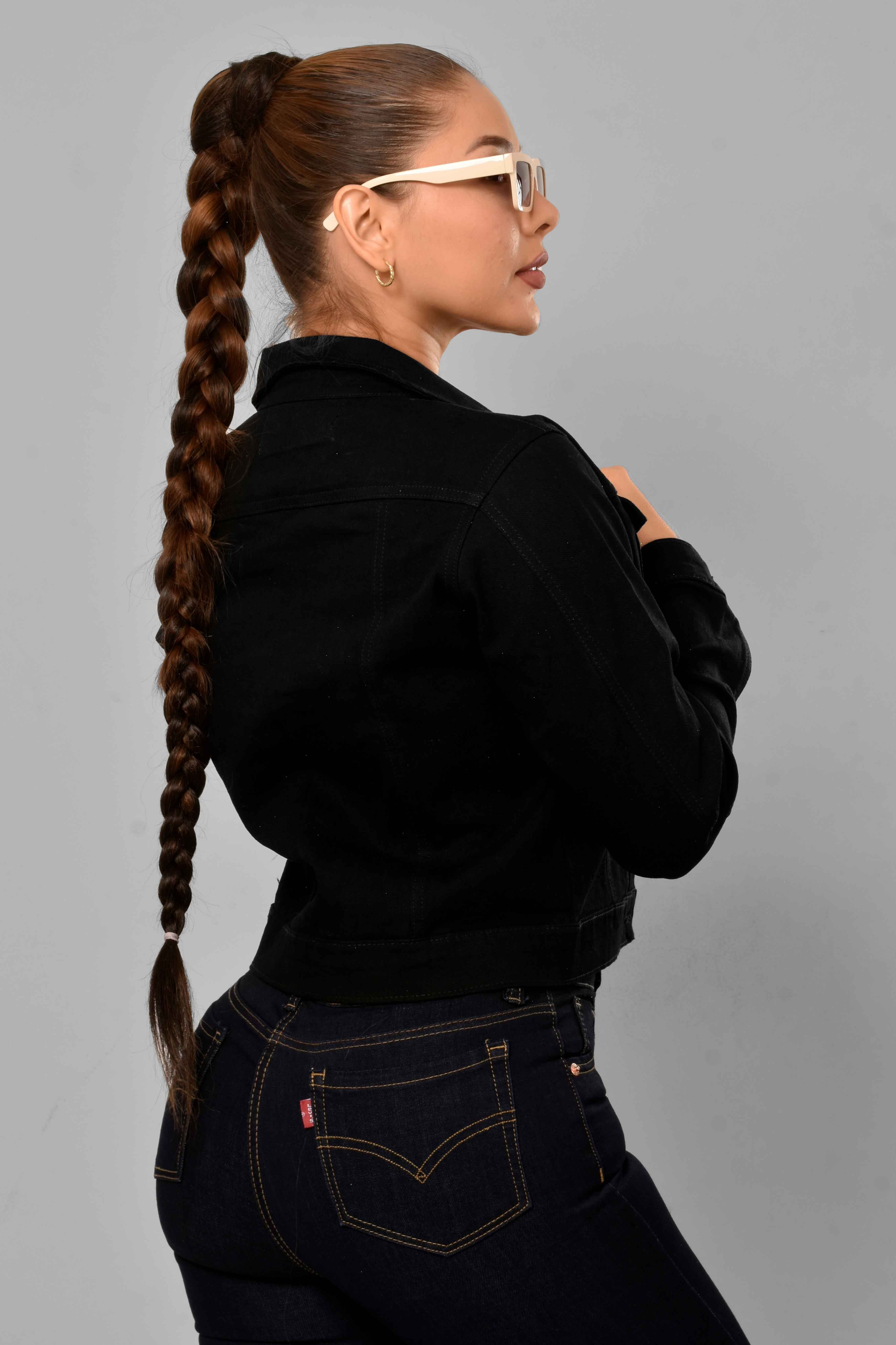 Chaqueta Stretch Clásica Dama M7 Negra