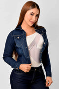 Chaqueta Stretch Clásica Dama M6 Tono Oscuro