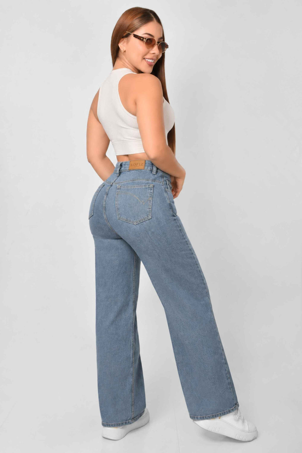 Pantalón Stretch WideLeg Claro M3