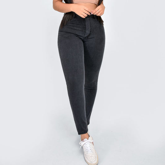 Pantalón Skinny Tipo Importado M1 Humo