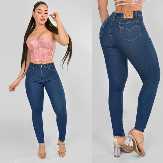Pantalón Skinny WorkLine Oscuro