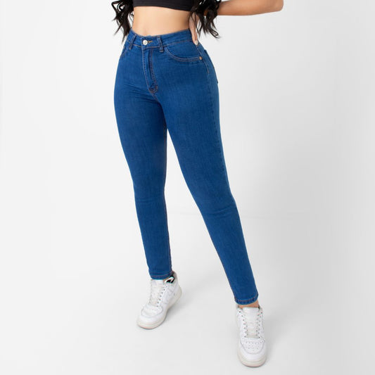 Pantalón Skinny Tipo Importado M1 Claro