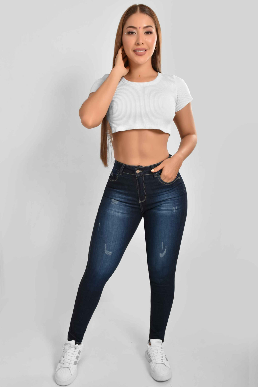 Pantalón Skinny M4 Oscuro
