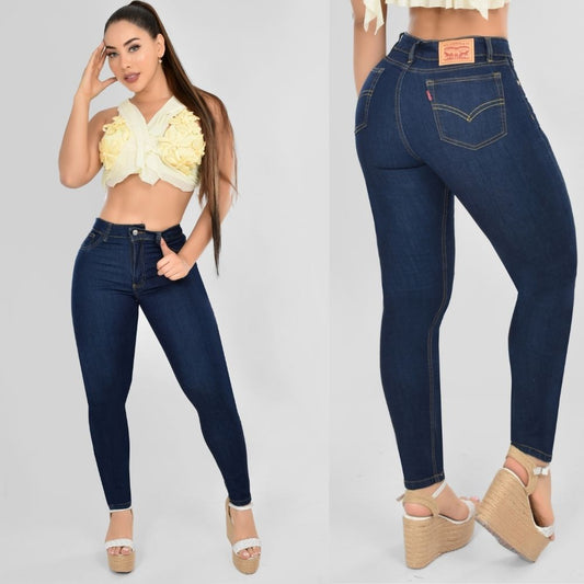 Pantalón Skinny WorkLine Petrolizado