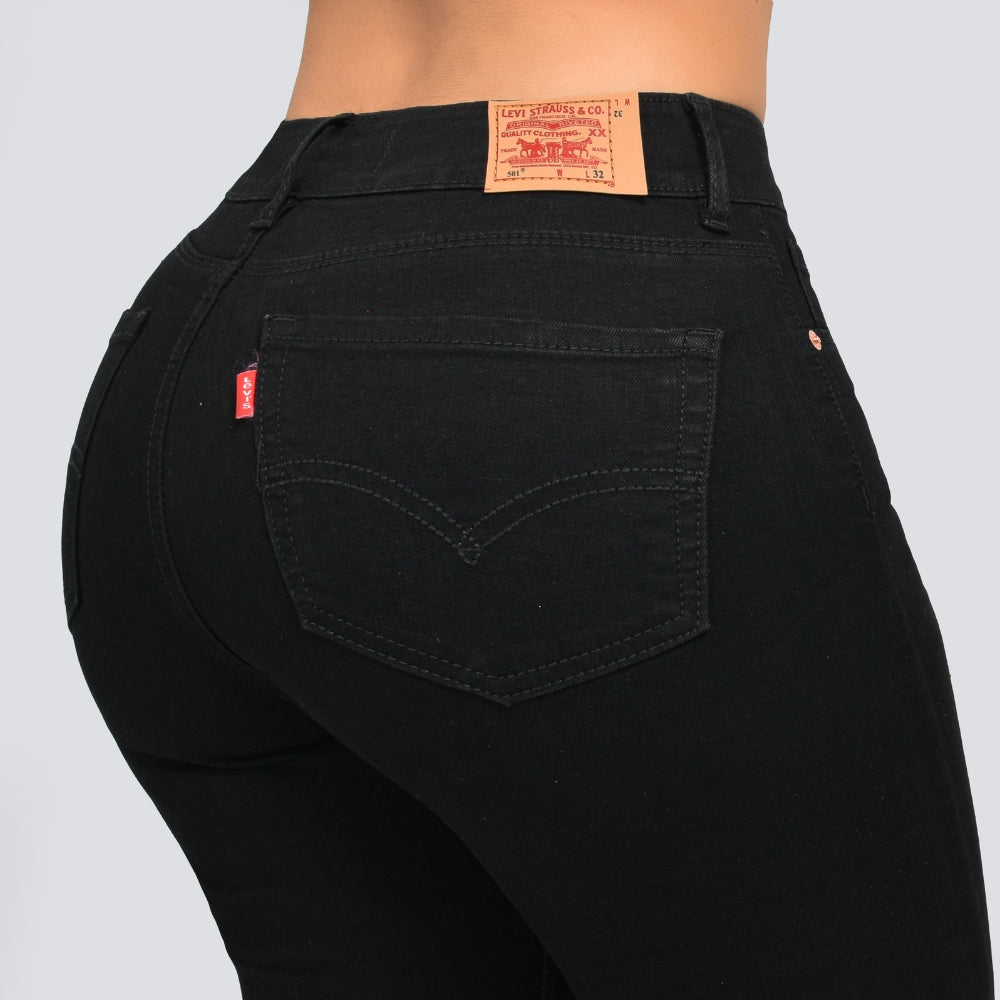 Pantalón Skinny Tipo Importado M1 Negro