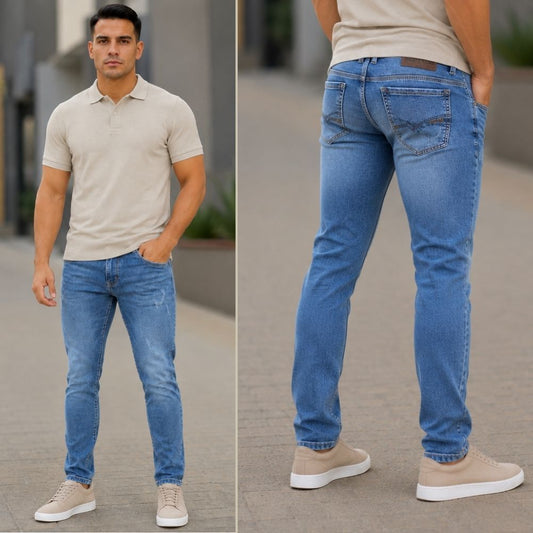 Pantalón Stretch M3 Claro