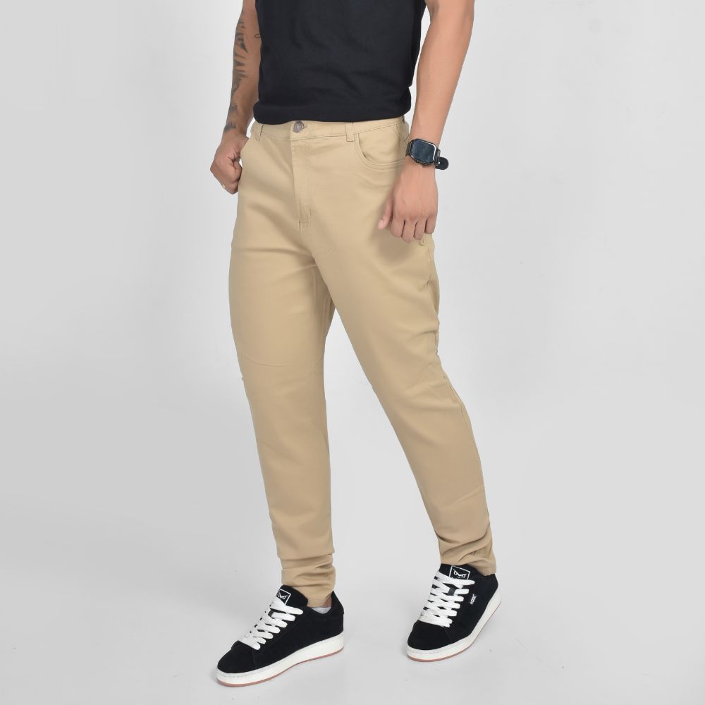 Pantalón Clásico Drill Beige VINS 2501015-09