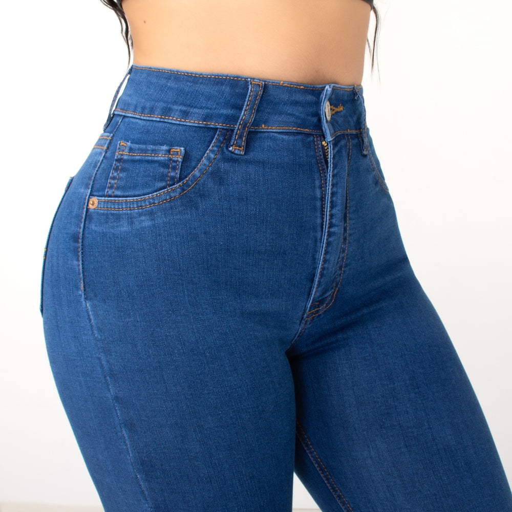 Pantalón Skinny Tipo Importado M1 Claro