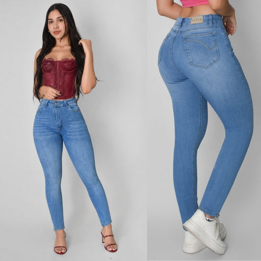 Pantalón Skinny M2 Claro