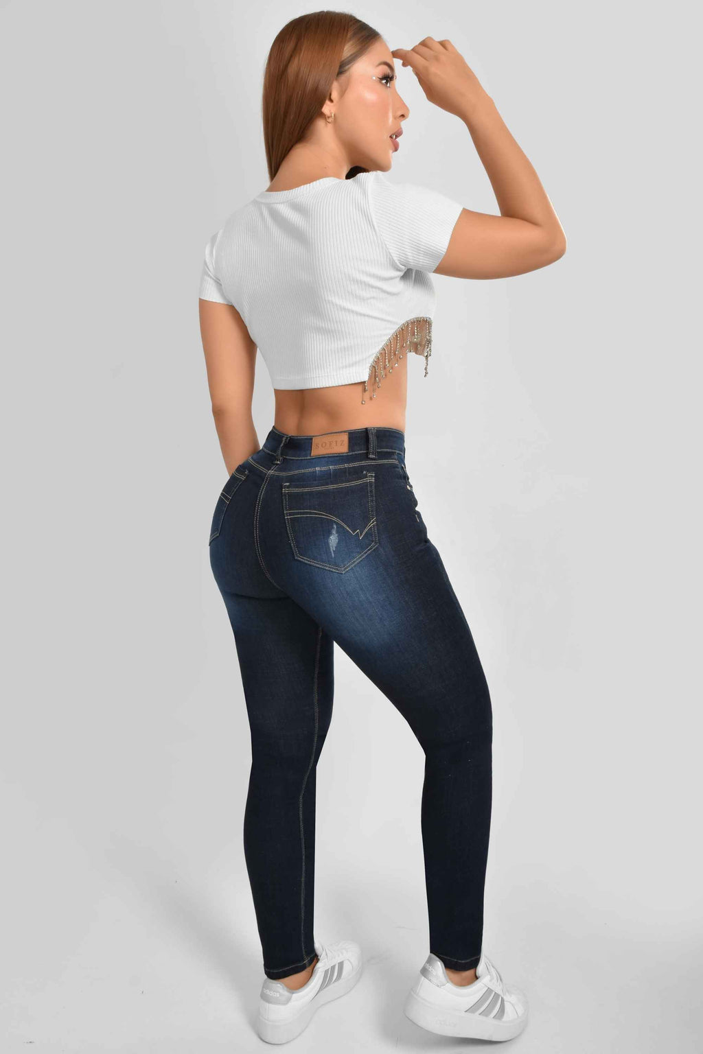 Pantalón Skinny M4 Oscuro