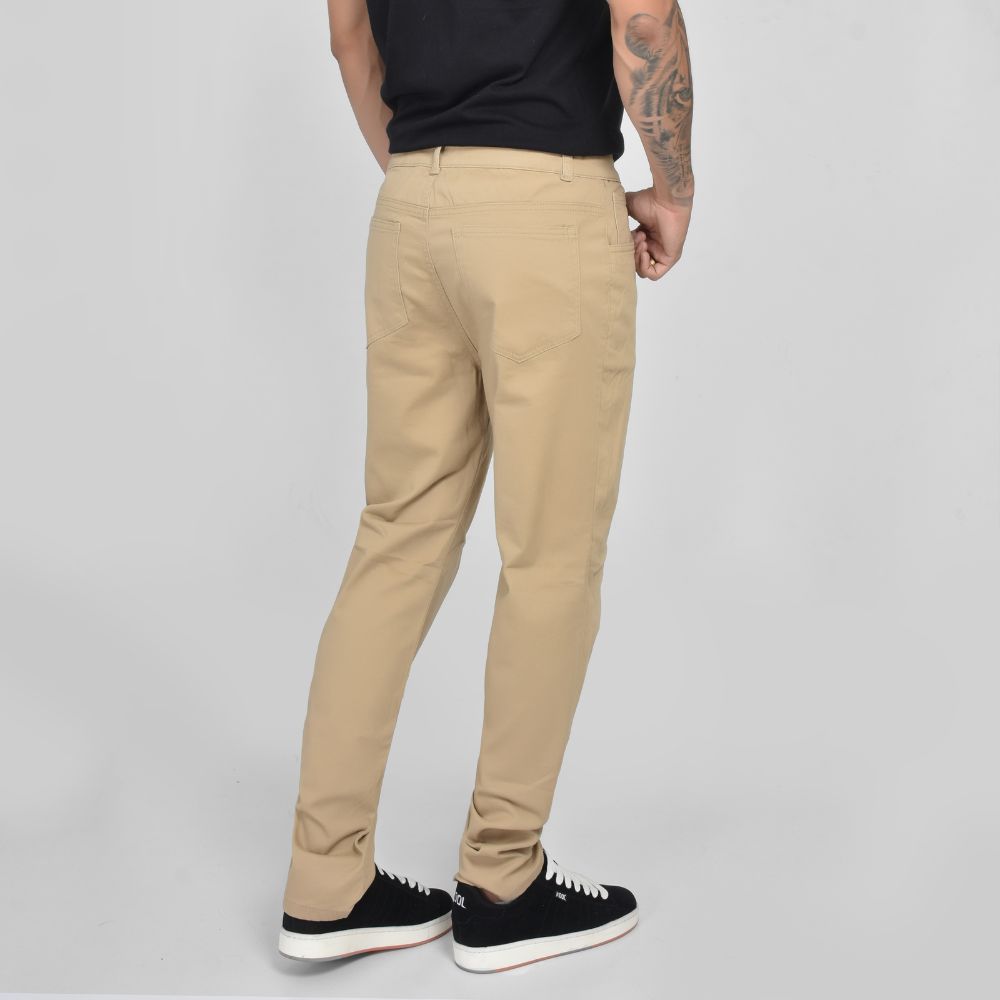 Pantalón Clásico Drill Beige VINS 2501015-09
