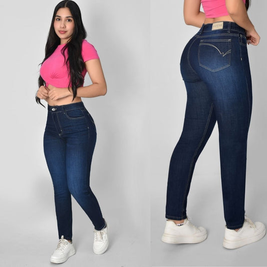 Pantalón Skinny M2 Oscuro