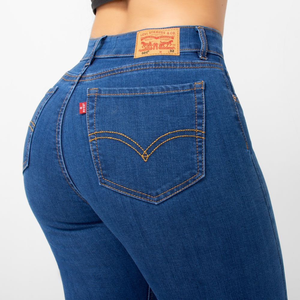 Pantalón Skinny Tipo Importado M1 Claro