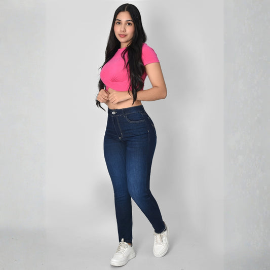 Pantalón Skinny M2 Oscuro