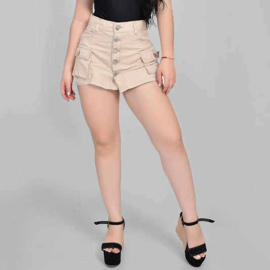 Falda Cargo Beige 1511004-09
