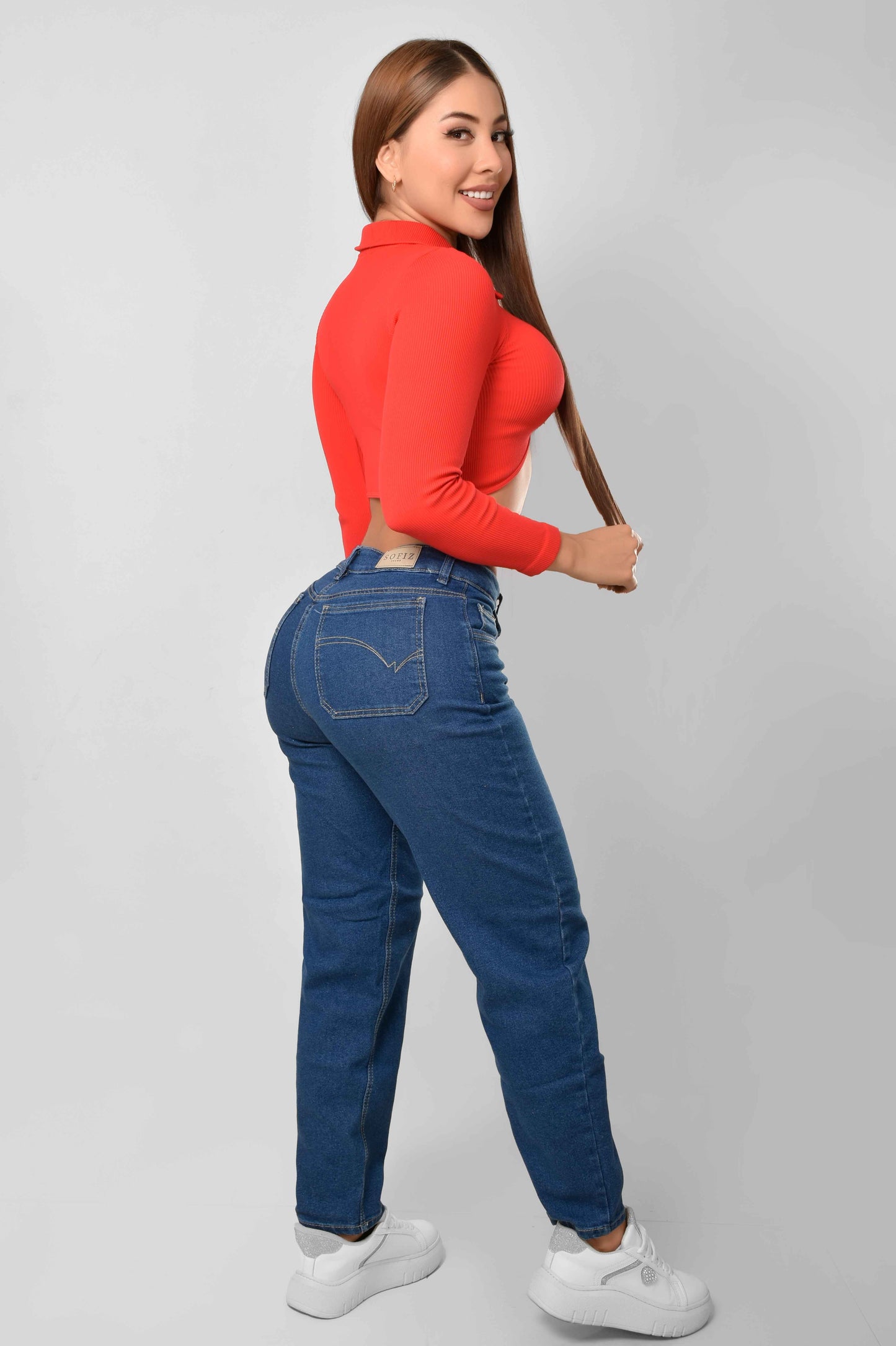 Pantalón Semirrígido Boyfriend Medio