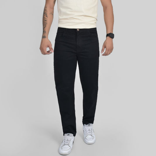 Pantalón Clásico Drill Negro VINS 2501015-07