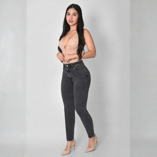 Pantalón Skinny M2 Gris