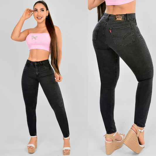 Pantalón Skinny WorkLine Humo