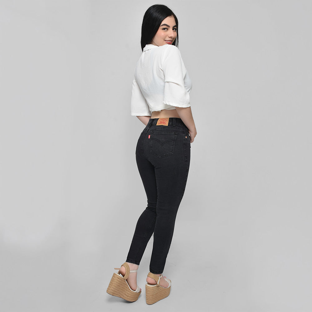 Pantalón Skinny WorkLine Humo