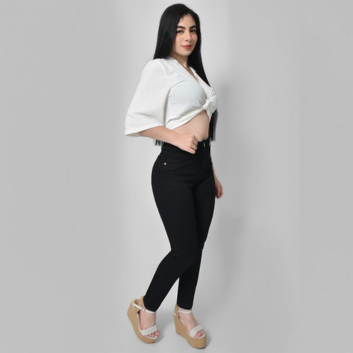 Pantalón Skinny WorkLine Negro