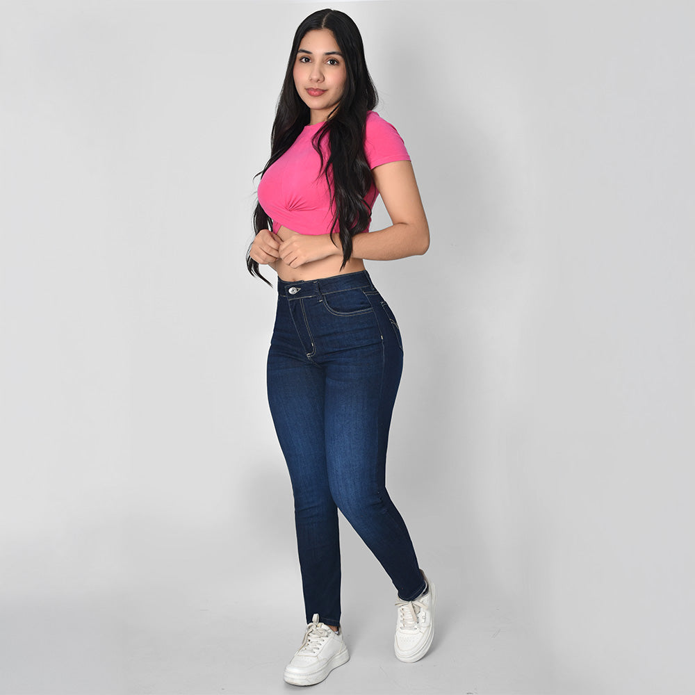 Pantalón Skinny M2 Oscuro