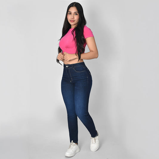 Pantalón Skinny M2 Oscuro