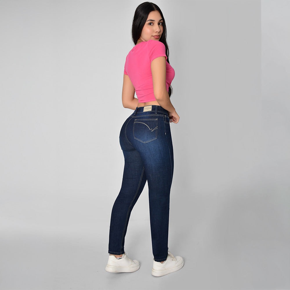 Pantalón Skinny M2 Oscuro