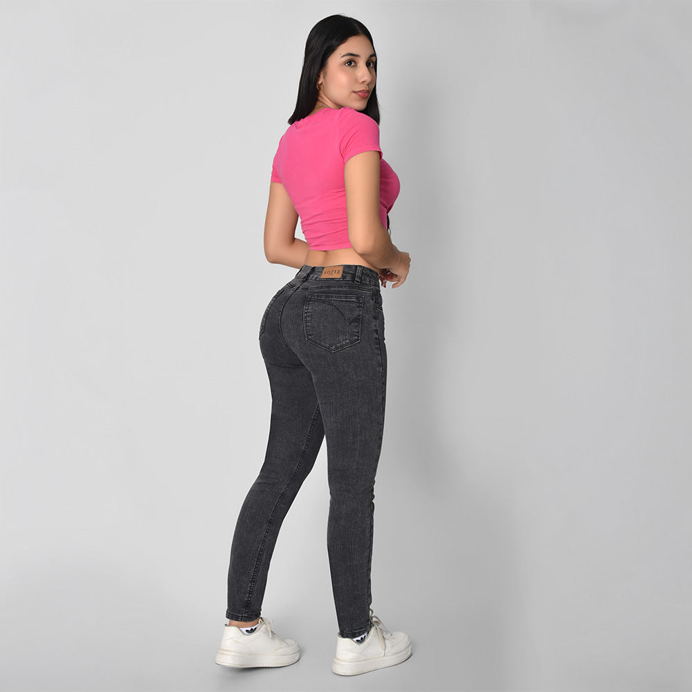 Pantalón Skinny M2 Gris