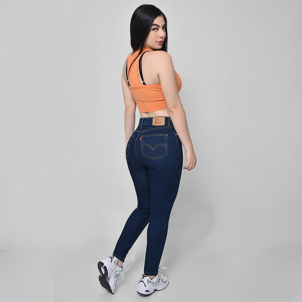 Pantalón Skinny WorkLine Petrolizado