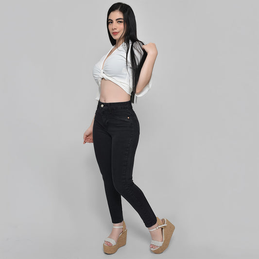 Pantalón Skinny WorkLine Humo
